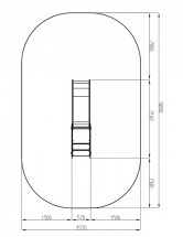 Горка Самолетик - ИО 41.03.03-01 - H=750 Горка Самолетик - ИО 41.03.03-01 - H=750