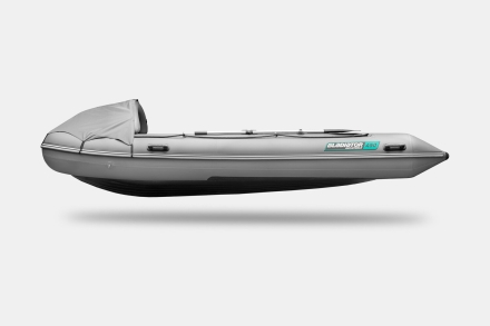 Gladiator E 450 PRO AIR темно-серый моторная лодка ПВХ , фото 4