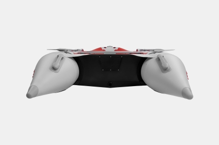 Gladiator C 330 AL ACTIVE Красно-белый моторная лодка ПВХ Алюминиевый пайол, фото 9