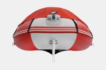 Gladiator C 330 AL ACTIVE Красно-белый моторная лодка ПВХ Алюминиевый пайол