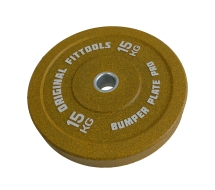 Диск бамперный 15 кг (желтый)