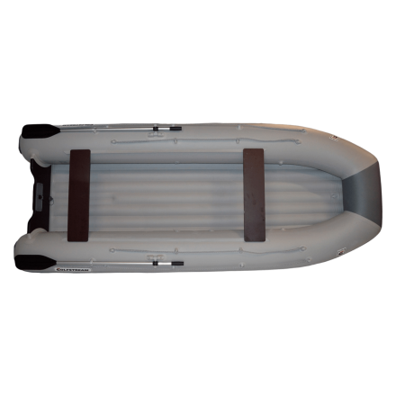 Моторная лодка ПВХ GOLFSTREAM MF 370 light jet под водомет графит, фото 3