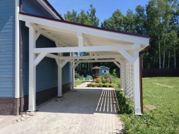 Навес для машин ЭЛАНД Премиум комплектация, фото 1