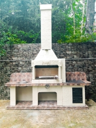 Печь № 21 — Печь барбекю с печью под казан и мойкой, фото 2