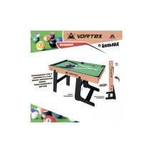 Игровой стол - бильярд DFC VORTEX для пула, 4 фута Игровой стол - бильярд DFC VORTEX для пула, 4 фута