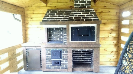 Мангал с казаном Кварц, фото 1