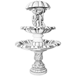 Фонтан классический &quot;Дети под зонтом&quot; 2 чаши артикул 981