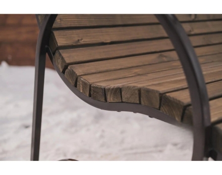 Скамейка TORUDA кованая «Грация» 1,5 м, фото 2