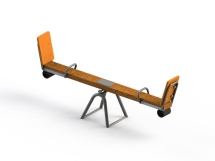 ДИО 3.072 Качалка-балансир средняя L=2500мм ДИО 3.072 Качалка-балансир средняя L=2500мм