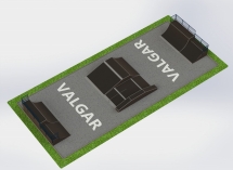 СКЕЙТБОРД ПЛОЩАДКА РАЗМЕРОМ 28Х12 М