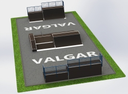 СКЕЙТБОРД ПЛОЩАДКА РАЗМЕРОМ 28Х12 М, фото 5