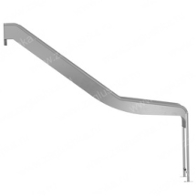 Горка из нержавеющей стали высотой 1000 мм с шириной ската 466 мм