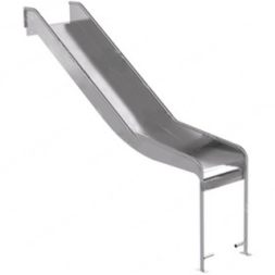 Горка из нержавеющей стали высотой 1000 мм с шириной ската 466 мм, фото 1