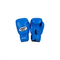 Перчатки боксерские GYM синие BGG-2018 (16oz), фото 1