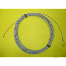 Трос стал. для вол. сетки "KV.REZAC",арт.15085020,в ПВХ оболочке,диам. 3,5 мм,12,5 м,с 1 конц. петл. Трос стал. для вол. сетки "KV.REZAC",арт.15085020,в ПВХ оболочке,диам. 3,5 мм,12,5 м,с 1 конц. петл.