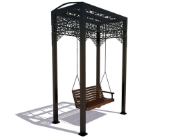 Качели Фьюжин, лиственница, фото 1