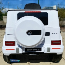 Электромобиль Mercedes-Benz AMG G63 k999kk белый