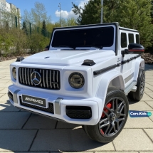 Электромобиль Mercedes-Benz AMG G63 k999kk белый