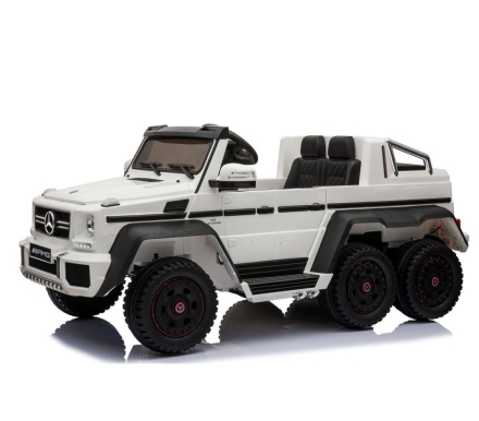 Электромобиль Mercedes-Benz G63-AMG A006AA 4WD белый, фото 5