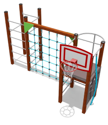 Спортивный комплекс ВСТ 8060 для уличной площадки