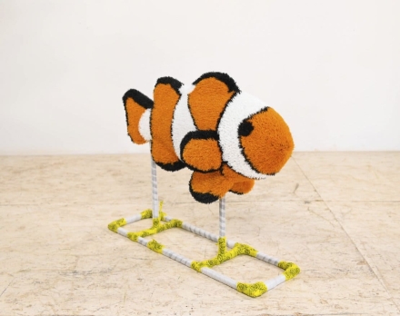 Топиари рыба полосатая - газон Есо, фото 1