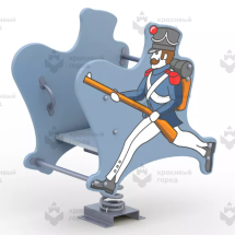 Качалка на пружине «Солдат французской армии» Качалка на пружине «Солдат французской армии»