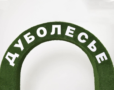 Топиари арка Дуболесье - газон Есо, фото 3