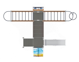 Детская игровая площадка Аэроплан (мульт) ДИК 2.03.4.02-01 Н=1200, фото 5 Детская игровая площадка Аэроплан (мульт) ДИК 2.03.4.02-01 Н=1200, фото 5