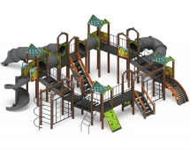 Детская игровая площадка Остров детства Город ДИК 2.01.8.02-31 H=1200 H=2000