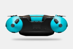 GLADIATOR E 330 S AIR SPORT Черно-бирюзовый моторная лодка ПВХ, фото 5