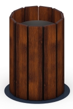 Урна (с баком) (под анкера) МФ 50.03.03.А Урна (с баком) (под анкера) МФ 50.03.03.А