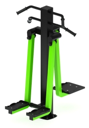 Хипс+Маятник (зеленый) - Уличный тренажер - СТ 024-12.П, фото 5 Хипс+Маятник (зеленый) - Уличный тренажер - СТ 024-12.П, фото 5