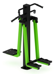 Хипс+Маятник (зеленый) - Уличный тренажер - СТ 024-12.П, фото 4 Хипс+Маятник (зеленый) - Уличный тренажер - СТ 024-12.П, фото 4