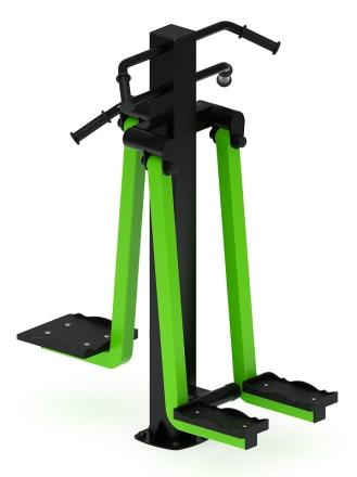 Хипс+Маятник (зеленый) - Уличный тренажер - СТ 024-12.П, фото 4