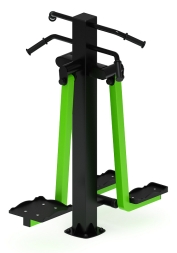 Хипс+Маятник (зеленый) - Уличный тренажер - СТ 024-12.П, фото 3 Хипс+Маятник (зеленый) - Уличный тренажер - СТ 024-12.П, фото 3