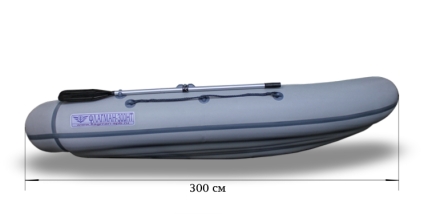 Моторная лодка ПВХ Флагман 300 HT НДНД надувная гребная, фото 3