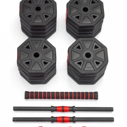 Гантели гексагональные разборные с грифом, 50 кг (2 шт. х 25 кг.) (2 места), фото 2 Гантели гексагональные разборные с грифом, 50 кг (2 шт. х 25 кг.) (2 места), фото 2