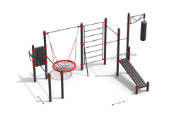 Воркаут площадка по проекту WP-051/20 &quot;Великие Луки&quot;