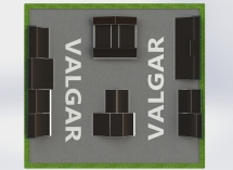 СКЕЙТБОРД ПЛОЩАДКА РАЗМЕРОМ 33Х30 М