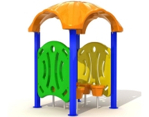 Игровой домик Вагон Купе грузовой для детской площадки