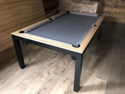БИЛЬЯРДНЫЙ СТОЛ 8 ФУТОВ "МЕНШИКОВ" ХАЙ-ТЕК (пул), фото 1