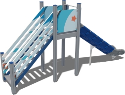 Детская горка Борей Fairytale ГР101.00.1.2 для игровой площадки, фото 2 Детская горка Борей Fairytale ГР101.00.1.2 для игровой площадки, фото 2