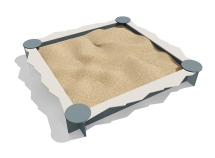 Песочница Куличики ВСТ 5652 для детской площадки