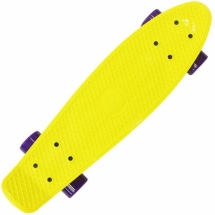 Скейтборд круизер Shark TLS-402 Yellow 27" желтый пластиковый 