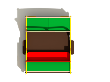 Игровой элемент ДГС Машинка для детской площадки