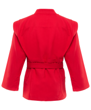 Куртка для самбо JS-302, красная, р.1/140