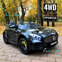 Электромобиль Mercedes-Benz GT R MP3 — HL289-4WD черный