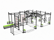 Гимнастический комплекс ГК-039 для спортивных площадок