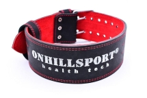 Пояс для пауэрлифтинга 100 мм, пряжка 2 иглы, трехслойный