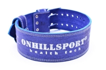 Пояс для пауэрлифтинга 100 мм, пряжка 2 иглы, трехслойный